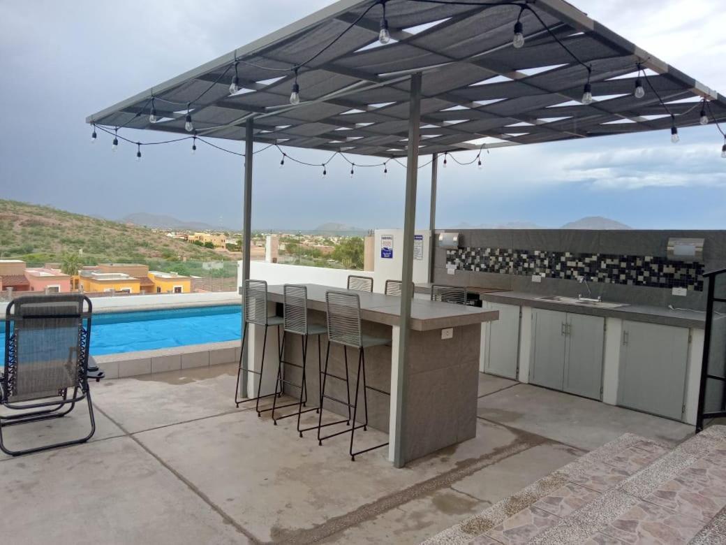 San Carlos Nuevo Guaymas Alberca Caliente, Heated Pool House With The Viewヴィラ エクステリア 写真